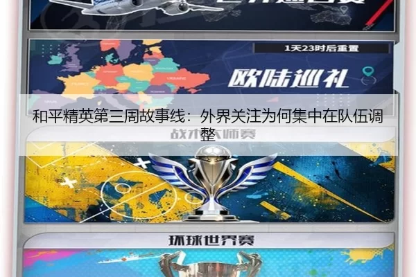 和平精英第三周故事线:外界关注为何集中在队伍调整